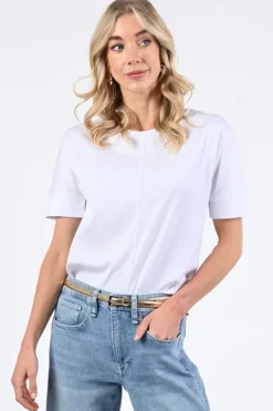 Zaida 346432 T-shirt korte mouw Wit
