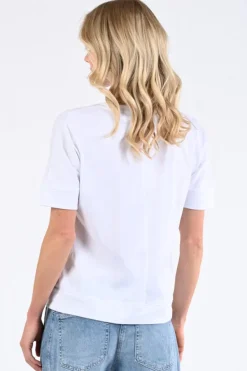 Zaida 346432 T-shirt korte mouw Wit