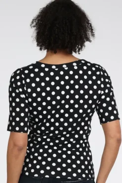 Zaida 346850 T-shirt korte mouw Zwart